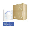 Zapustený modul Fibaro Walli Switch Fibaro pod omietku s funkciou zosilňovača pre ovládanie jedného alebo dvoch svetelných zdrojov - kompatibilný so SMART HOME by hornbach