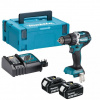 Makita DDF484RFJ Aku bezuhlíkový šroubovák Li-ion 18V, 3,0 Ah,systainer