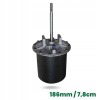 Kompletný odrazový hriadeľ 186 mm (tŕň 16,5 cm, upevnenie 7,8 cm)