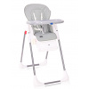 Lorelli Cryspi Cool Grey Leather stolička na kŕmenie (Lorelli stolička na kŕmenie)