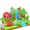 Magnetické kocky Minecraft BLOKI VEĽKÁ SADA 100 Ele.Figurky Kufrík