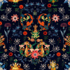 MINDTHEGAP Transylvania Folk In Blue - tapeta