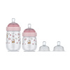 Dojčenské fľaše 165 ml + 240 ml + 2 cumlíky Fairy Garden