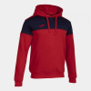 CREW V HOODIE RED NAVY 5XS