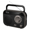 Sieťové a batériové rádio AM, FM Sencor SRD 210 B (SRD 210 B)