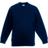 Fruit of the Loom F.O.L. | Classic Kids Set-In Sweat Detská mikina_16.2041 Farba: deep navy, Veľkosť: 104