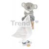 Plyšová koala na maznanie Koala Unicef Collection Doudou et Compagnie v darčekovom balení sivá 12 cm od 0 mes DC3787