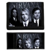 Nirvana White Black Band peňaženka