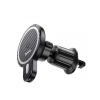 Hoco CA85 Bezdrôtový držiak do auta kompatibilný s Magsafe do vetriaceho otvoru 15W čierny
