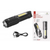 EMOS Dobíjacia plastová baterka LED P3214, 150 lm