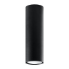 Sollux Lighting Stropné svietidlo Lagos, 1x čierne kovové tienidlo, (20 cm)