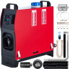 SucceBuy Nezávislé Kúrenie 5KW 0,18-0,48L/H s čiernym LCD displejom