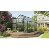 Skleník Vitavia Olymp 9900 polykarbonát 4 mm 257x386 cm zelený vr. základového rámu