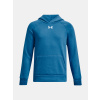 Chlapčenská mikina Under Armour UA Rival Fleece Hoodie Modrá YMD