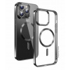 Púzdro Swissten Clear Jelly MagStick Metallic pre Apple iPhone 14 – čierna