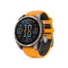 Inteligentné hodinky Garmin Fenix 8 AMOLED Sapphire Titanová oranžová