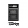 Inteligentná duálna nabíjačka batérií pre Nikon EN-EL15