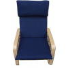 Vankúš na kreslo IKEA Pello Poang 8 cm NAVY (Vankúš na kreslo IKEA Pello Poang 8 cm NAVY)