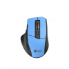 C-TECH myš Ergo WLM-05, bezdrátová, 1600DPI, 6 tlačítek, USB nano receiver, modrá WLM-05BL