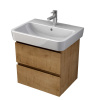 MyBath MyVento - dubová skrinka so SoftClose 60 x 46 cm SoftClose 2x zásuvka