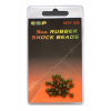 25ks - Gumové Korálky ESP Rubber Shock Beads 8mm Weedy Green