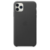 Apple iPhone 11 Pro Max Leather Case - Black MX0E2ZM/A
