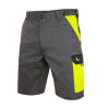 Pracovné kraťasy CXS PHOENIX ZEFYROS, pánske Veľkosť: 64, Farebnosť: Šedá/Žltá