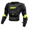CHRÁNIČ TELA BUZER SHOT OPTIMAL 2.0 JUNIOR JACKET BLACK/FLUO [Veľkosť YS]
