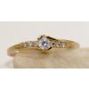 Zlatý prsteň 585 cubic Zirconia (Zlatý prsteň 585 cubic Zirconia)