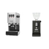 Gaggia New Classic EVO + Ascaso i-steel, black