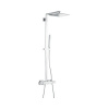 Sprchový systém s termostatickou batériou GROHE Euphoria Cube System chróm lesk 26087000
