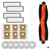24x SADA FILTEROV A VRECKÁ DO MOPU PRE XIAOMI ROBOT VYSÁVAČ X10+ X20+ S10+