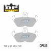 Brzdové doštičky DP Brakes DP625 - zmes Premium OEM Sinter