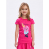 Dievčenské tričko - Winkiki WKG 11040, sýto ružová Farba: Ružová sýto, Veľkosť: 98