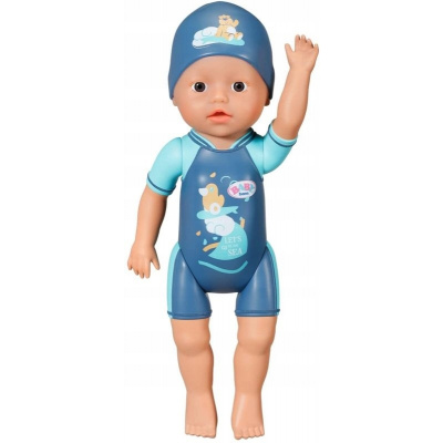 Baby Born 832325 Plávajúca bábika na spásu vo vode