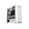 1stCOOL MiddleTower Wind Storm White, E-ATX, USB3.0 + set 4x ARGB fan ML-WSTORM-W-ARGB