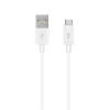 Originálny Micro USB dátový kábel Samsung (ECB-DU4EWE) 1,5 metrový biely bulk