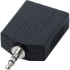 Redukcia AD146 jack3,5saS/2xjack6,3samS Bespeco