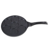Panvica na lievance KITCHISIMO Nero 26 cm smajlík