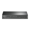 TP-Link TL-SF1008LP sieťový prepínač Nespravované Fast Ethernet (10/100) Podpora napájania cez Ethernet (PoE) Čierna (TL-SF1008LP)