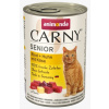 ANM ANIMONDA Carny Senior hovädzie, kura so syrom – mokré krmivo pre mačky – 400 g
