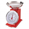 Kuchyňská Retro váha červená - Terraillon (Mechanická váha červená - Terraillon)