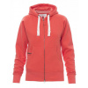 PAYPER DALLAS+ LADY 000406-0001 / Celozapínacia dámska mikina s kapucňou - koralova XL