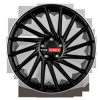 KESKIN WHEELS KT17 8,5x19 5x112 ET30 MATT BLACK LIP POLISH