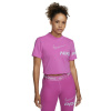 NIKE PRO-W NP DF GRX SS CROP TOP-Pink Ružová L 2024