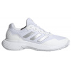 Dámska obuv Adidas GameCourt 2 W - cloud white/silver metallic/cloud white - Biely (41 1/3)