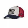 Šiltovka FLAG SNAP HAT, ALPINESTARS (modrá/červená/biela)
