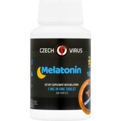 Czech Virus Melatonin, 200 tbl