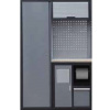 Zostava dielenského nábytku Procarosa PROFI XS-VII Pracovná doska: drevená, Hmotnosť: 117 k