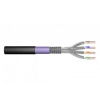DIGITUS CAT 7 S-FTP outdoor installation cable, 1200 MHz PE, inner Eca (LSZH), AWG 23/1, 50 m, sx, black (DK-1741-VH-05-OD)